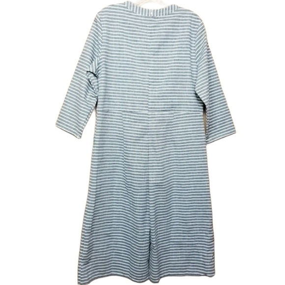 Moking Top | Striped Cropped Wide Leg/Flare Romper - Picture 10 of 10